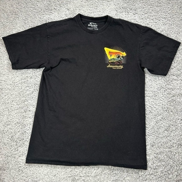 In-N-Out Burger Shirt Mens Medium 70th Anniversary Souvenir Tee Vladimir Kush - Picture 1 of 6